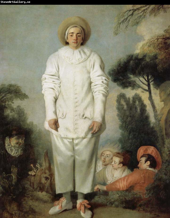 Jean antoine Watteau Pierrot